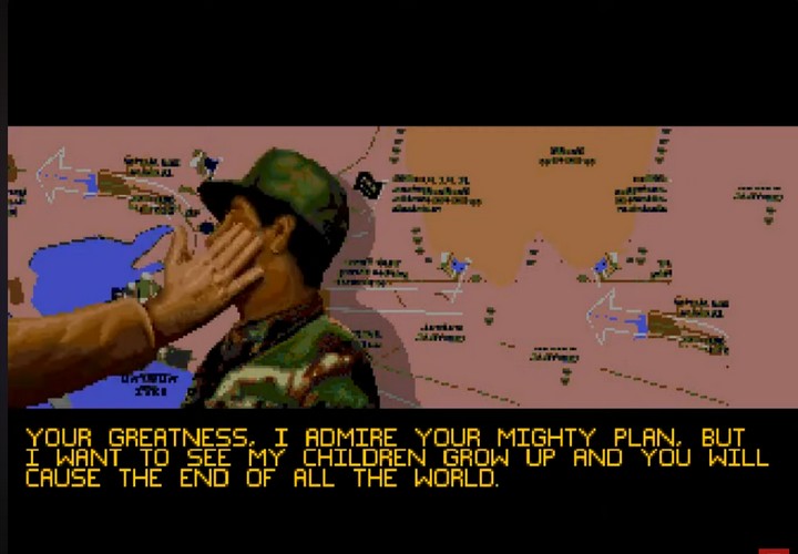 Desert Strike: Return to the Gulf Intro Slap