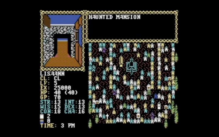 Advanced Dungeons & Dragons Hillsfar Town Map