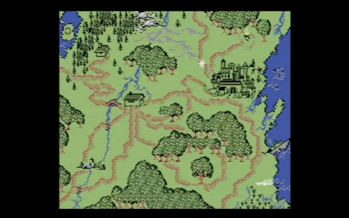 Advanced Dungeons & Dragons Hillsfar World Map
