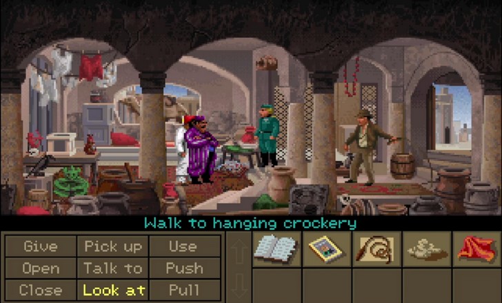 Indiana Jones and the Fate of Atlantis Algier Omars House