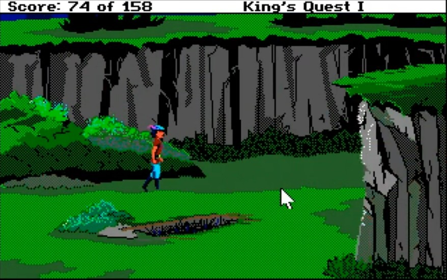 King's Quest 1: Quest for the Crown Hole
