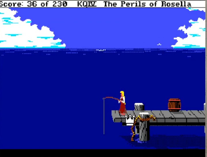 King's Quest IV: The Perils of Rosella Fishing