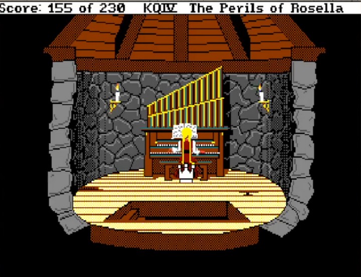 King's Quest IV: The Perils of Rosella Castle Tower Spiel