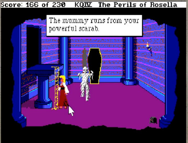 King's Quest IV: The Perils of Rosella Crypt Mummy