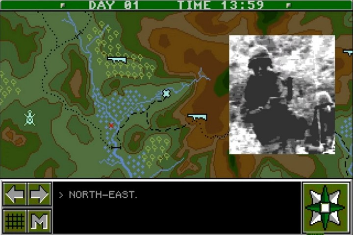 The Lost Patrol Map