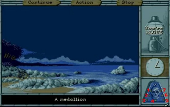 Maupiti Island beach walkthrough screenshot
