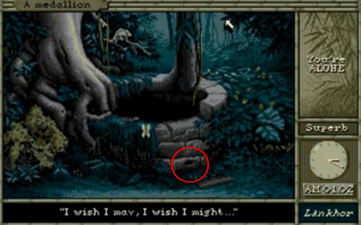 Maupiti Island well walkthrough screenshot