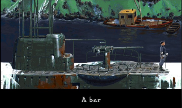 Prisoner of Ice UBoat Outside