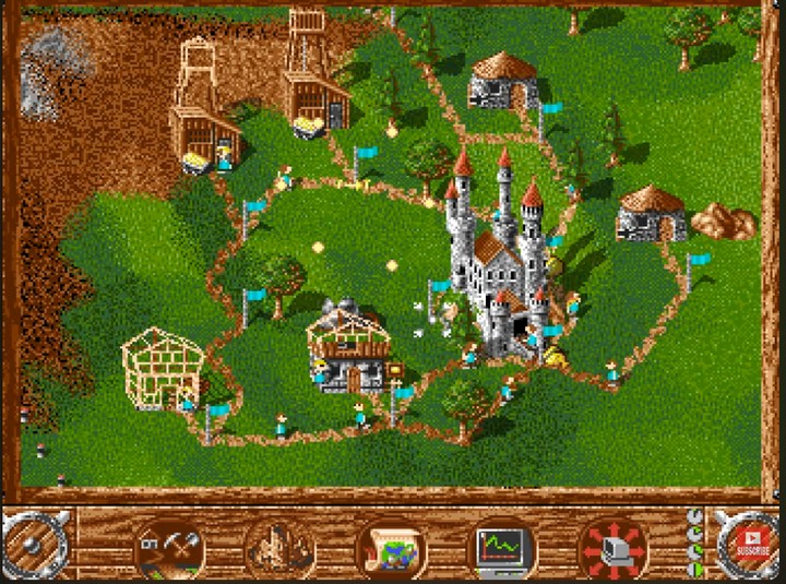 The Settlers Level 01 Start