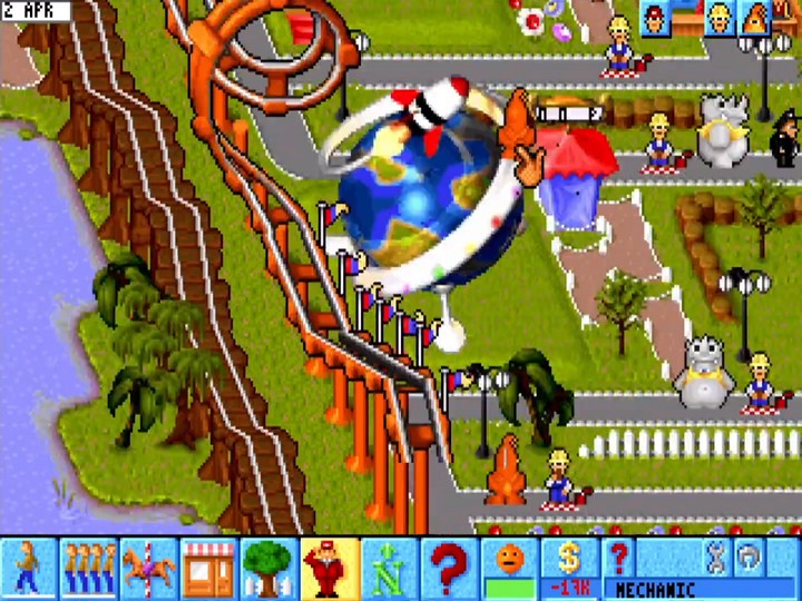 Theme Park Rocket
